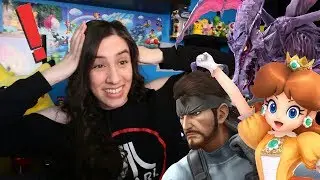 Nintendo E3 2018 Reaction! Super Smash Bros Ultimate, Super Mario Party, Snake & Daisy! - JustJesss