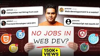 Is Web Development NOT for Beginners?  | No Jobs in Web Development in 2024