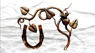 ✨КОВАНОЕ ПАНО КАК НОВОГОДНИЙ ПОДАРОК #geflund #ironwork #blacksmith