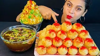 Unlimited Spicy🔥Golgappa Eating Challenge in just 10 minutes |Big Bites | Panipuri Eating Challenge