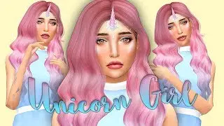 The Sims 4 : Create a Sim // Unicorn girl //