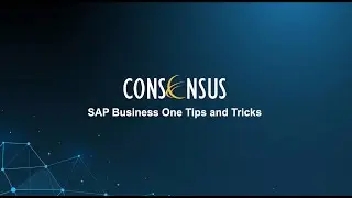 SAP Business One Tips and Tricks Youtube