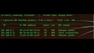Netdiscover + Nbtscan
