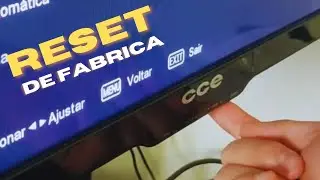 Como Resetar TV CCE Restaurar de Fabrica