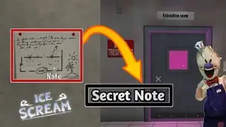 Ice scream 8 - secret note | Mystrey behind the purple room