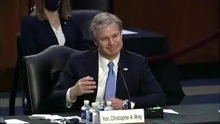 FBI Director Wray -- Jan 6 was not "Antifa" or Black Lives Matter