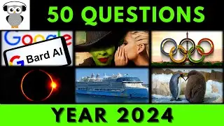 Trivia 2024 End Of Year Quiz | Quiz Of The Year 2024 | 50 Questions | General Knowledge