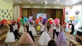 Танцевальная композиция на выпускном утреннике 