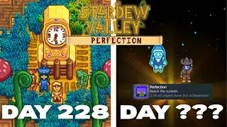 I casually achieved Perfection in Stardew Valley as quickly as possible | Part 5
