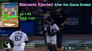 E66 - Tucupita Marcano Ejected After Pirates-Tigers Game Ends on Paul Emmel's Strike 3 Call