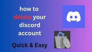 how to delete your discord account 2025 on mobile( fast and easy)