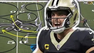 Film Study: Derek Carr was GREAT for the New Orleans Saints Vs the Carolina Panthers
