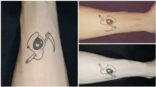 How to draw TATTOO DEMON cute | TIPS AND TRICKS TATTOO