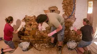 A Day of Plastering with a TWIST - Portugal Property Renovation
