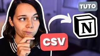 EASILY Import CSV Files into NOTION (Tutorial)