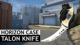 Talon Knife Animations | Horizon Case Update | CS:GO