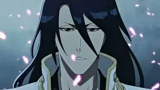 Bleach -  Kuchiki byakuya death twixtor 4K with and without CC