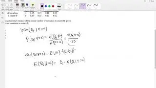 SOA Exam P Question 116 | Conditional Variance