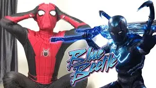 Spider-Man React to Blue Beetle Trailer Official!! Trailer Reaction!!