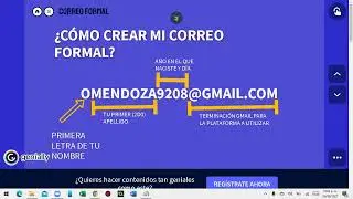 Crea una cuenta formal para tus clases