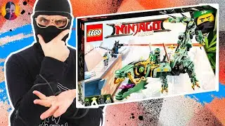 ЧМЗН и ДРАКОН ЗЕЛЁНОГО НИНДЗЯ LEGO NINJAGO: СБОРКА В ПУСТЫНЕ! 2.45 13+