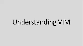 Understanding vi and vim editor | Hindi