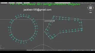 ArTx - Create An Alignedtext Object (Arc, Spline, Pline, Circle, ...)