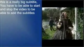 Ubuntu Basics Subtitles with Impress & VLC