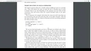 Eloquent JavaScript Read-Along - Values, Types, and Operators - 008 - Automatic Type Conversion