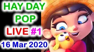 Hay Day Pop LIVE! NEW Supercell Game 2020! 1st Stream! DLive Featured Stream!