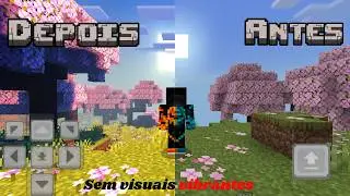 Como colocar SHADERS no MINECRAFT BEDROCK de um jeito fácil (sem visuais vibrantes)