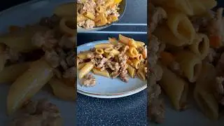 РЕЦЕПТ В ОДНОЙ СКОВОРОДКЕ! Макароны с фаршем в одной сковородке