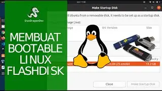Membuat Bootable Linux di Flashdisk dengan Ubuntu 20.04