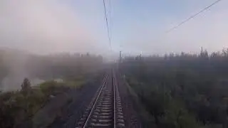 Туманы из кабины электровоза