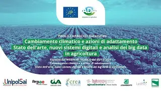Life ADA - Webinar 05/11/21 | 7. Cambiamento climatico e azioni di adattamento - Stato dell'arte