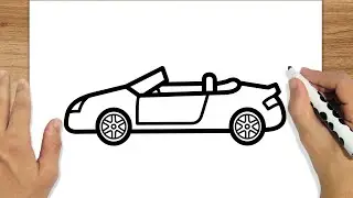 COMO DESENHAR UM CARRO FÁCIL