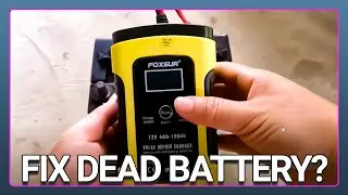 foxsur battery charger | lead acid battery desulfator | foxsur battery charger repair mode | #car