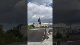 Прыгнул фанбокс на бмх