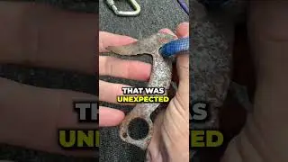 Is this rusty thing still strong? #climbinggear #climbing