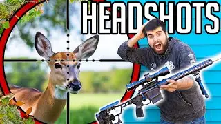 HEADSHOTS ONLY DEER HUNTING!! *3 Doe Kills*