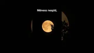 Mēness - Zemes vienīgais dabiskais pavadonis. 🌕 #daba #Moon #Mēness