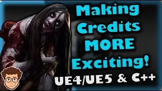 Making More Exciting Credits | How To Make YOUR OWN Fighting Game | UE4/UE5 & C++ Tutorial, Part 158