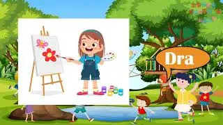 Kids vocabulary - Topic Actions - Learn english for kids with flashcards