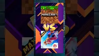 Minecraft vs free fire Max 🤙🤙🤙