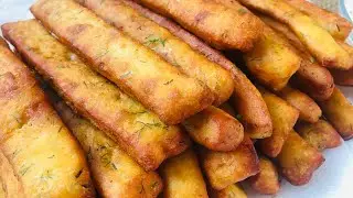 ЕСТЬ ДОМА КАРТОФЕЛЬ? ЭТОТ РЕЦЕПТ ВКУСНЕЕ ЧИПСОВ ОН СУПЕР ПРОСТОЙ И ДЕШЕВЫЙ! ТОЛЬКО КАРТОФЕЛЬ И МУКА