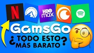Como tener Netflix, HBO, Disney y otras plataformas de streaming MAS BARATO con GAMSGO