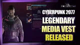 Cyberpunk 2077 | Legendary Laminate-armor Media Ballistic Vest Now Available | Patch 1.52