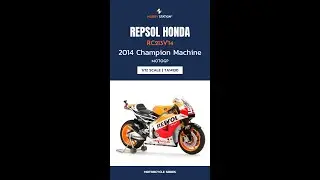 Tamiya 1/12 TA14130 REPSOL Honda RC213 V'4 2014 Champion Machine MotoGP - Open Box