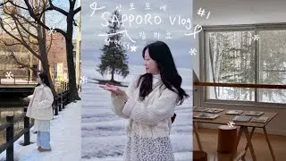 [vlog] 작년에 아어 올해도 삿포로 여행 브이로그 #1 | 삿포로에 한 번 더 갈까요? | 더울 때 보면 더 시원한 영상 | 비에이투어 | 현지인맛집|지하철 공항리무진 타는 법