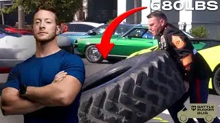 US Marines vs TIRE FLIPS!